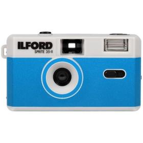Phantom Ilford Camera Sprite 35-II Silver And Blue+3 Kodak Kit