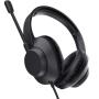 Auriculares Trust Ayda Max/ con Micrófono/ Jack 3.5/ Negros