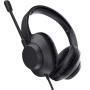Auriculares Trust Ayda Max USB/ con Micrófono/ USB/ Negros
