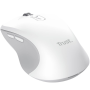 Ratón Ergonómico Inalámbrico Trust Ferro/ Hasta 3200 DPI/ Blanco