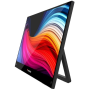 Monitor Portátil Táctil Verbatim Touch Light 15.6'/ Full HD/ Multimedia/ Negro