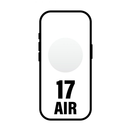 Smartphone Apple iPhone 17 Air/ 256GB/ 6.5'/ Blanco Nube