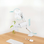 Soporte de Mesa para Monitor TooQ DB1334TNR-W/ Giratorio/ Inclinable/ hasta 10kg