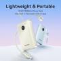 Powerbank 10000mAh Vention FKAB0-C/ 22.5W/ Negro