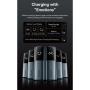 Powerbank 20000mAh Vention FKGH0/ 200W/ Gris