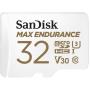 SanDisk Max Endurance MicroSDHC Card 32G Adaptor