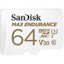 SanDisk Max Endurance MicroSDHC Card 64G Adaptor