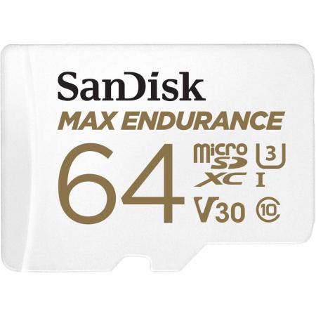 SanDisk Max Endurance MicroSDHC Card 64G Adaptor