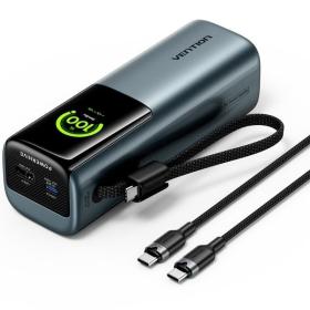 Powerbank 20000mAh Vention FKFH0/ 165W/ Gris