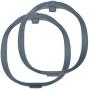 Radius Pair Of RAD-2 Hoops Soft Firmness 62-SHORE (Dark Grey - Hoops Only)