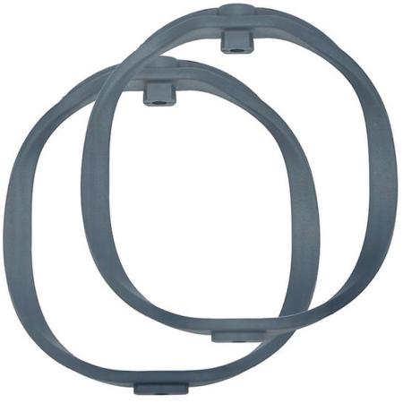 Radius Pair Of RAD-2 Hoops Soft Firmness 62-SHORE (Dark Grey - Hoops Only)