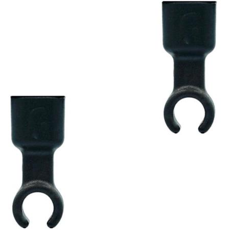 Radius Pair Of RAD 8mm Mic Clips (Clips Only - No Hoops)