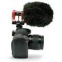 Radius Red VideoMic Go II Mini Windcover