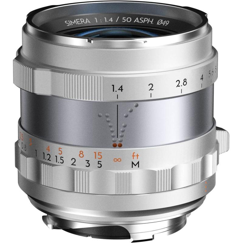 Thypoch 50mm f/1.4 FullFrame For Leica M-Mount Silver