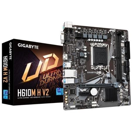 Placa Base Gigabyte H610M H V2 Socket 1700/ Micro ATX