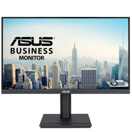 Monitor Profesional Asus VA24DQFS 23.8'/ Full HD/ Multimedia/ Regulable en altura/ Negro
