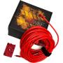 IQwire 15m USB C To C Right Angle 10G Red