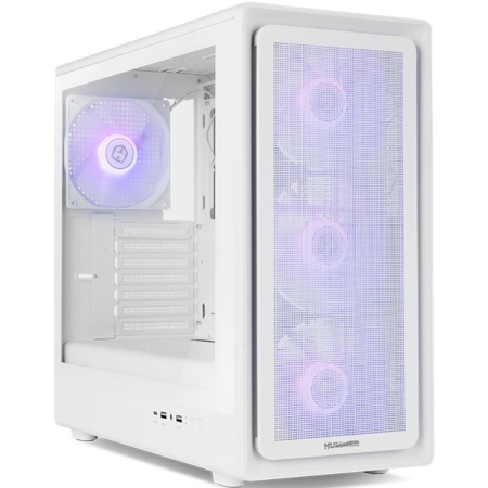 Caja Gaming Semitorre Nox Hummer AERO/ Blanco