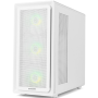 Caja Gaming Semitorre Nox Hummer AERO/ Blanco