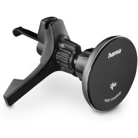 Hama Wireless QI2-Charger For DE Auto Quick Charge 15 W Black