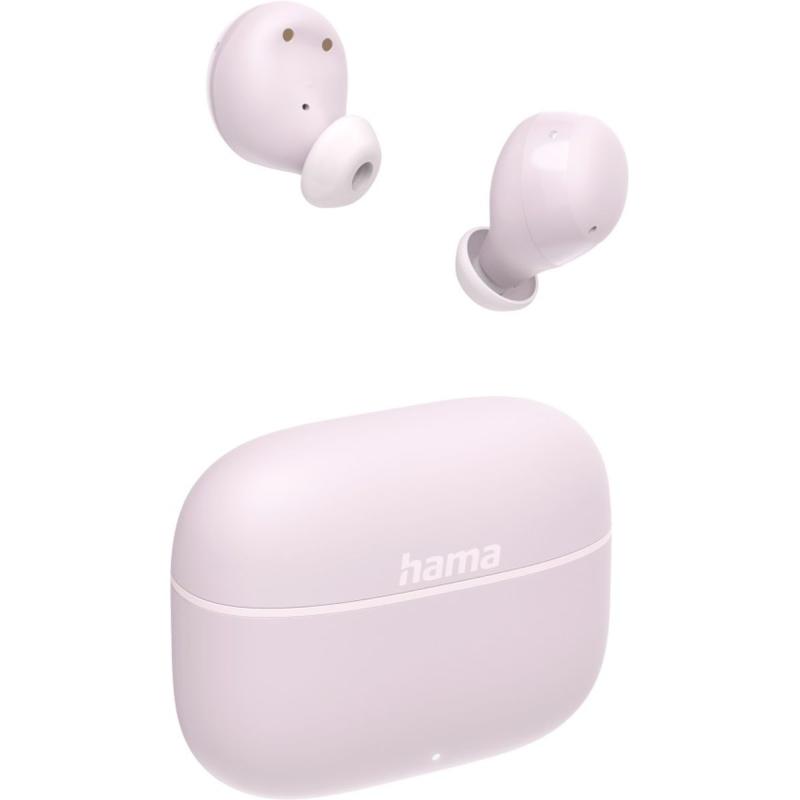 Hama Bluetooth In-Ear Freedom Buddy II TWS Earbuds Spraaksturing Pink