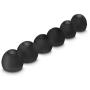 Hama Replacement Oorschuimstofbekledingen Van Silicon Maat S-l 6 PCs Black