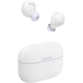 Hama Bluetooth In-Ear Freedom Buddy II TWS Earbuds Spraaksturing White