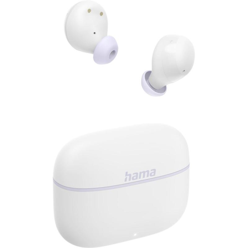 Hama Bluetooth In-Ear Freedom Buddy II TWS Earbuds Spraaksturing White