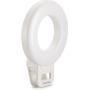 Hama LED-Ringlamp To Go Clip-On-Ringlamp For GSM Rechargeable 3 Modi