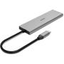 Hama USB-C-Hub 4 Ports 2X USB-A 2X USB-C USB 3.2 GEN2 10 GBIT/s PD Alu