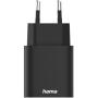 Hama Fast Charger 1X USB-A 1X USB-C PD 30 W Black