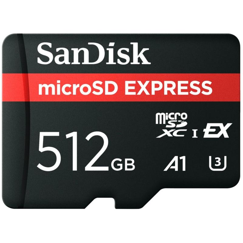 SanDisk Microsdexpress Gameplay 512GB 880MB/650MB/s