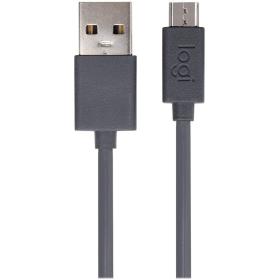 Logitech USB-A To Micro CHRG Cable GRPH