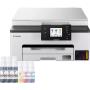 Multifunción Recargable Canon MAXIFY GX1050 MegaTank 3 en 1 WiFi/ Dúplex/ Pack impresora + consumibles XL/ Blanca
