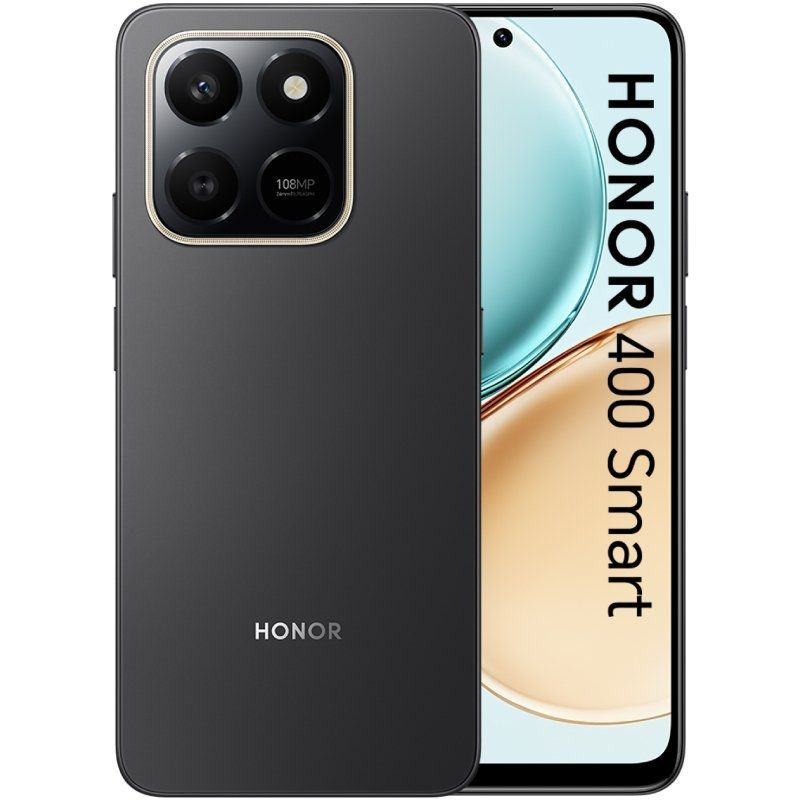 Smartphone Honor 400 Smart 8GB/ 256GB/ 6.7'/ 5G/ Negro