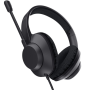 Auriculares Trust Ayda Max USB-ENC/ con Micrófono/ USB/ Negros
