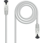Cable de Red RJ45 SSTP Nanocable 10.20.2000-L30 Cat.8.1/ 30cm/ Gris