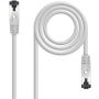 Cable de Red RJ45 SSTP Nanocable 10.20.2002 Cat.8.1/ 2m/ Gris