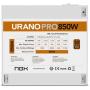 Fuente de Alimentación Nox Hummer Urano Pro White/ 850W/ Ventilador 12cm/ 80 Plus Bronze