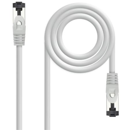 Cable de Red RJ45 SSTP Nanocable 10.20.2003 Cat.8.1/ 3m/ Gris