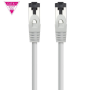 Cable de Red RJ45 SSTP Nanocable 10.20.2015 Cat.8.1/ 15m/ Gris