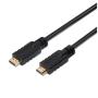 Cable HDMI Aisens 1.4 A119-0103/ HDMI Macho - HDMI Macho/ 15m/ Negro