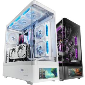Caja Gaming Semitorre Mars Gaming MC-LCDPRO/ Blanca Caja Gaming Semitorre Mars Gaming MC-LCDPRO/ Blanca