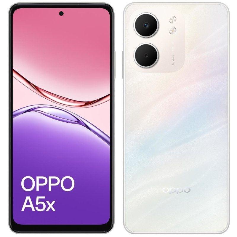 OPPO Smartphone Oppo A5x 4GB/ 128GB/ 6.67'/ Blanco