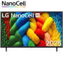 Televisor LG NanoCell 43NANO80A6B 43'/ Ultra HD 4K/ Smart TV/ WiFi