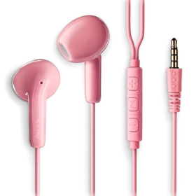 Auriculares Intrauditivos NGS Cross Flip/ con Micrófono/ Jack 3.5/ Rosas Auriculares Intrauditivos NGS Cross Flip/ con Micrófono/ Jack 3.5/ Rosas