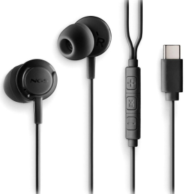 Auriculares Intrauditivos NGS Cross Step/ con Micrófono/ USB Tipo-C/ Negros Auriculares Intrauditivos NGS Cross Step/ con Micrófono/ USB Tipo-C/ Negros