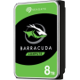 Disco Duro Seagate BarraCuda 8TB/ 3.5'/ SATA III/ 256MB