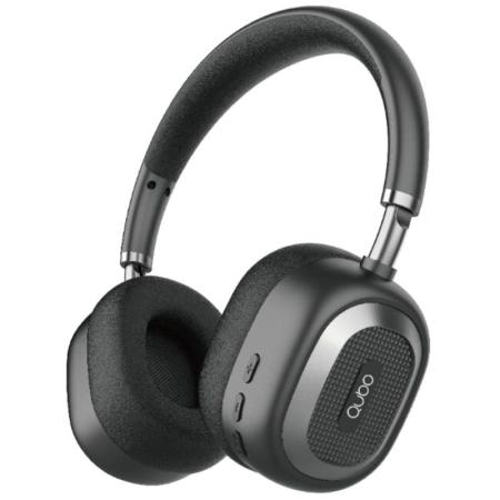 Auriculares Inalámbricos Qubo HD-100/ con Micrófono/ Bluetooth/ Negros