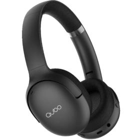 Auriculares Inalámbricos Qubo HD-400/ con Micrófono/ Bluetooth/ Negros Auriculares Inalámbricos Qubo HD-400/ con Micrófono/ Bluetooth/ Negros